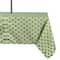 DII® 84" Green Lattice Outdoor Tablecloth with Zipper